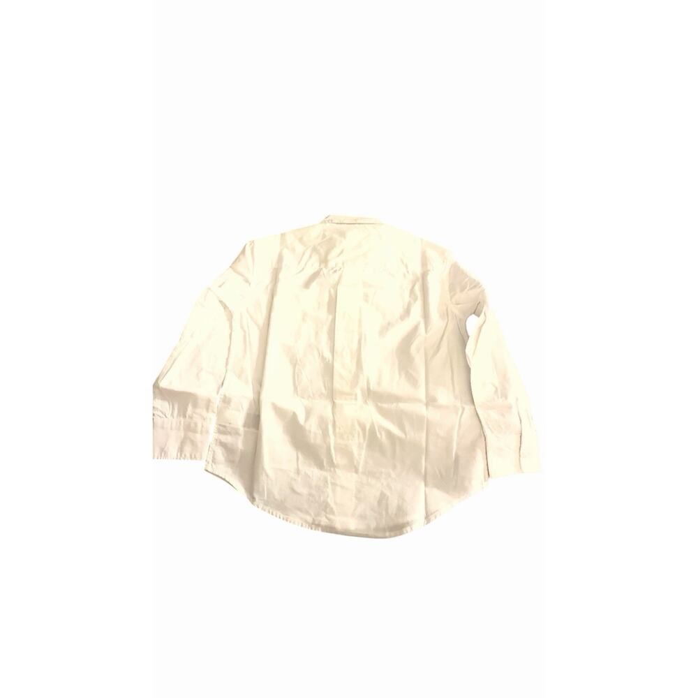 GAP Kids Boys Long Sleeve Button-Up Shirt White 100% Cotton Size S (6-7) - Picture 4 of 4